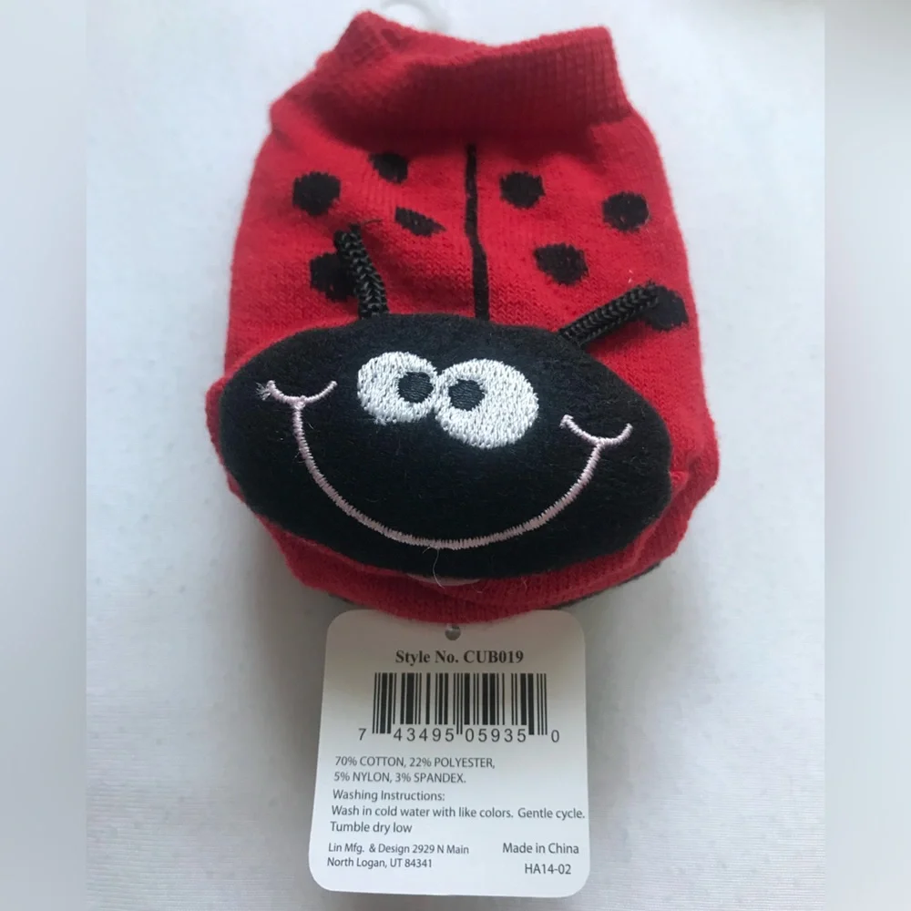 Wild Habitat infant no slip novelty socks/slippers. Set of 5 pairs!